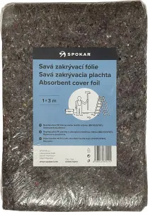Spokar Folie textilní savá zakrývací, 1 × 3 m