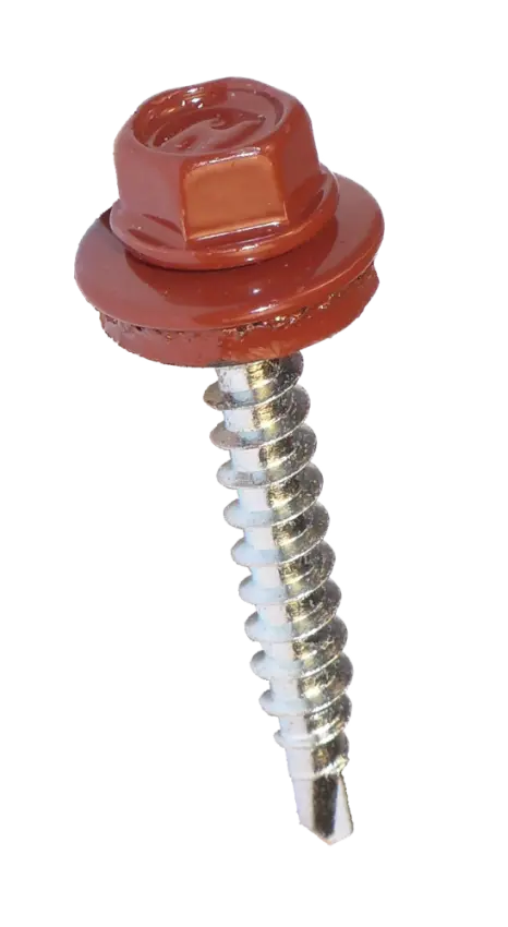 HPM TEC Farmářský vrut 4,8x60 mm, RAL8019 HPM TEC Farmářský vrut 4,8x60 mm, RAL8019