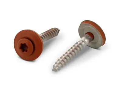 Vrut s podl. 15mm, nerez A2 4,5x60 Torx RAL8004 (Art.8790)