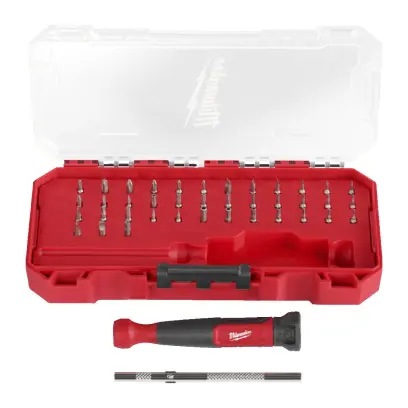 Milwaukee 39ks sada přesného šroubováku Multi-Bit s bity v pouzdře
