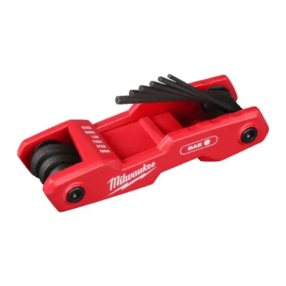 Milwaukee 9ks sada coulových klíčů imbus, skládací