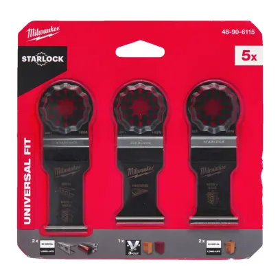 Milwaukee Sada průchodek nýtovací kleště M12™ 4 ks