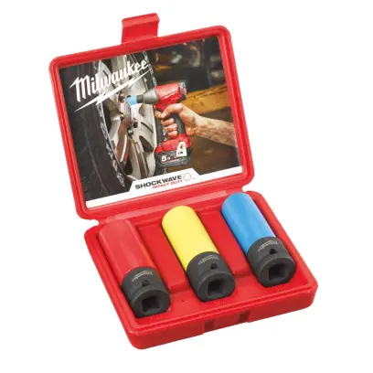 Milwaukee Set nástrčných klíčů do auta