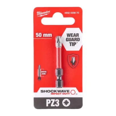 Milwaukee Šroubovací bit ShW PZ3 50mm - 1ks
