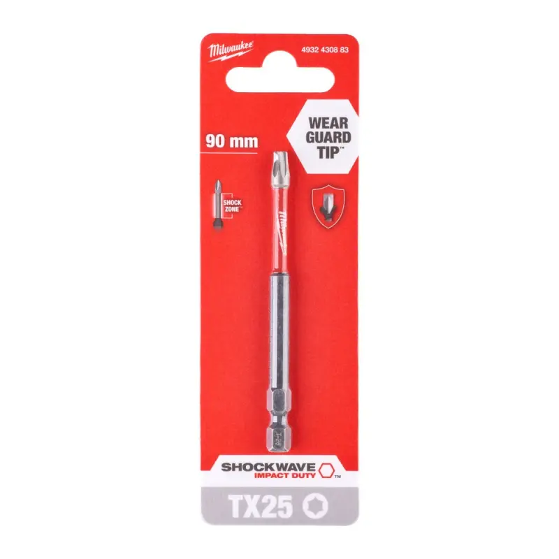Milwaukee Šroubovací bit ShW TX25 90mm - 1ks