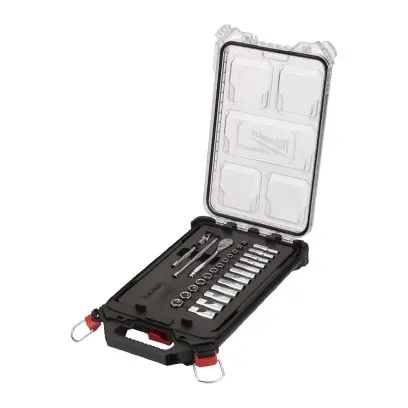 Milwaukee 1/4˝sada ráčny nástrčných klíčů 28 ks PACKOUT™