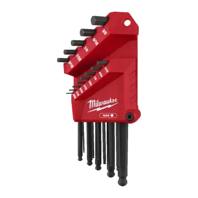 Milwaukee 13ks sada coulových klíčů imbus, zahnutých