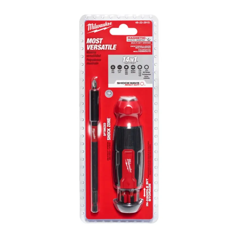 Milwaukee 14ks sada Shockwave Multi-Bit šroubováku s bity