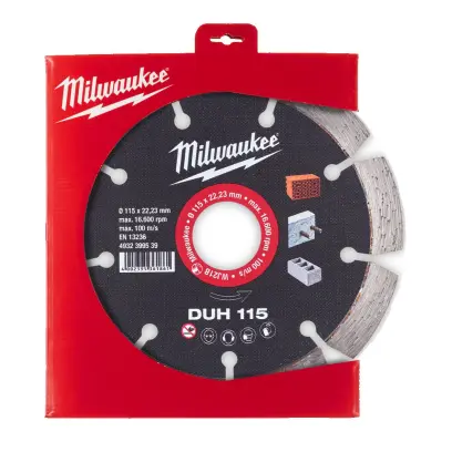Milwaukee Diamantový kotouč  DUH 115 x 22,2 mm