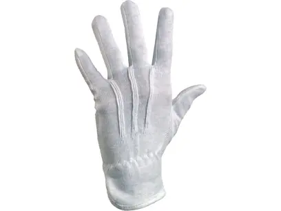 Rukavice CXS MAWA, textilní s PVC terčíky, vel. 10