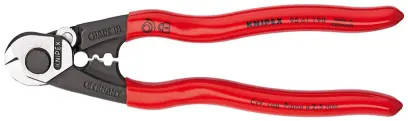 Knipex - Nůžky na dratěná lanka, kované, délka 190 mm