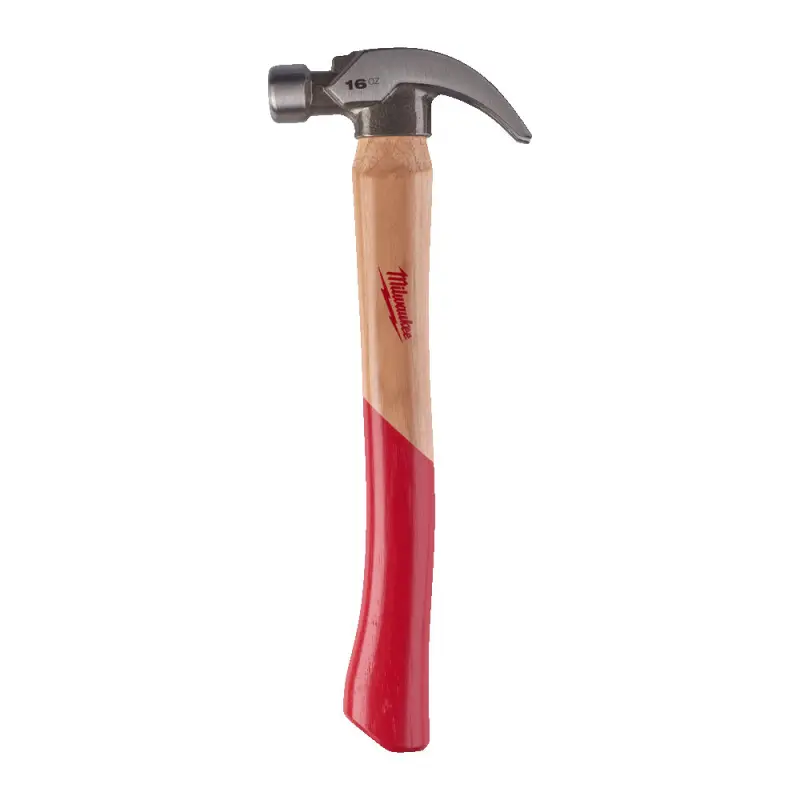 Milwaukee Tesařské kladivo s násadou z ořechového dřeva 16oz / 450g Milwaukee Tesařské kladivo s násadou z ořechového dřeva 16oz / 450g