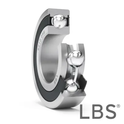 Ložisko kulové 1řadé 6201-2RS 12x32x10 kryté pryžovým těsněním