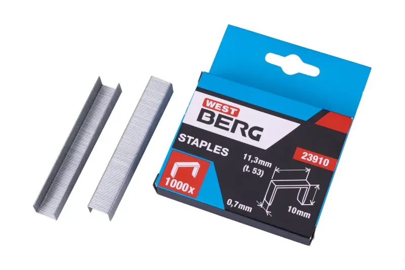 Spony WESTBERG typ 53/10mm 1000ks/box Spony WESTBERG typ 53/10mm 1000ks/box