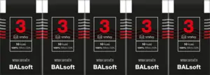 BALsoft 3vrstvé papírové kapesníčky, 10 × 10 ks
