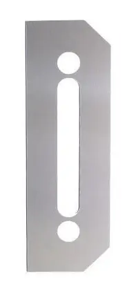 Plech ochranný pod BK š=80 mm nerez mat (tl. 0,8 mm)