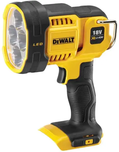 DeWALT Pracovní světlo 18 V XR, dosvit 400 m, 1000 lux IP54, bez aku a nabíječky