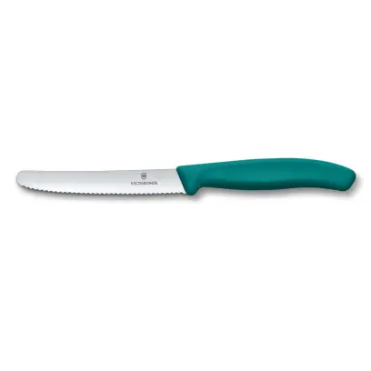 Nůž na rajčata Victorinox Swiss Classic 11 cm zelený
