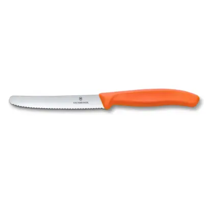 Nůž na rajčata Swiss Classic 11 cm oranžový