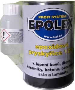 Epolex 1200/324 epoxidová pryskyřice + Epolex P11 tužidlo, 1 kg