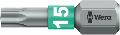 867/1 TORX® BTZ BIT TORX, BITORSION TX 15x25
