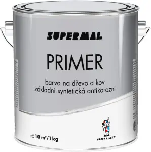 Supermal Primer S2000 0100 bílý, 3,5 kg