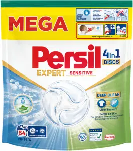 Persil Discs 4in1 prací prostředek Deep Clean Expert Sensitive 54 dávek