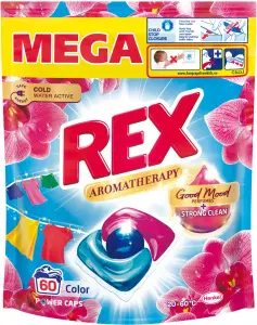 REX prací kapsle Aromatherapy Orchid Color 60 praní, 720g