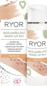 RYOR rozjasňující make-up 8v1 Medium, 30 ml