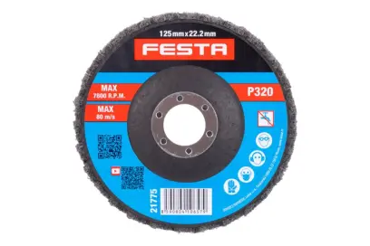 Kotouč brusný karbidový lamelový FESTA 125 mm/22,2 mm P320 EXTRA JEMNÝ