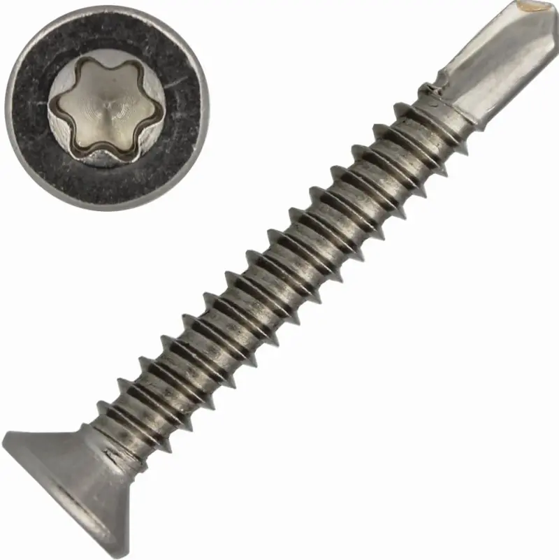 Šroub samovrtný DIN 7504P nerez A2 4,8x45 Torx