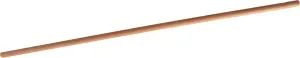 Spokar hůl ke smetáku dřevěná, bez závitu, 140 cm