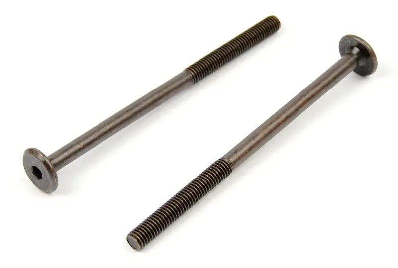 Šroub nábytkářský M6x80 Bronz s17