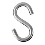 S - hák 5mm Zn