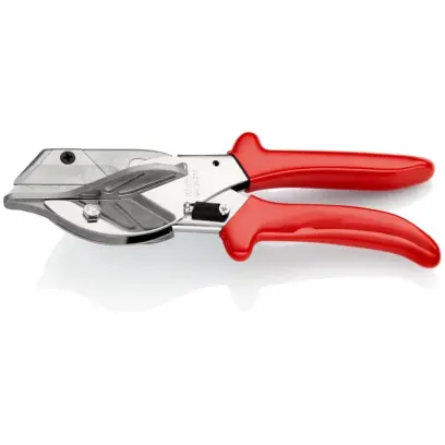 Knipex - Nůžky pro šikmé řezy pro plastové a gumové profily, délka 215 mm