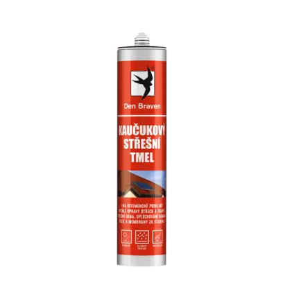 Kaučukový střešní tmel 280 ml kartuše červená