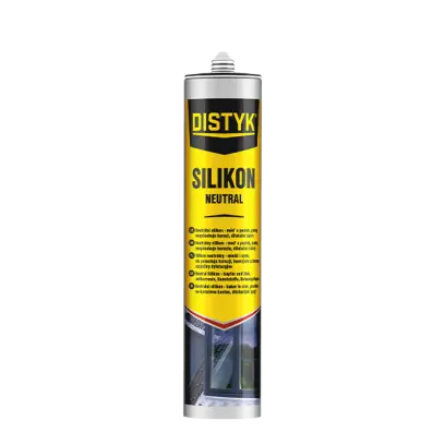 Neutrální silikon DISTYK Line 280 ml kartuše bílá