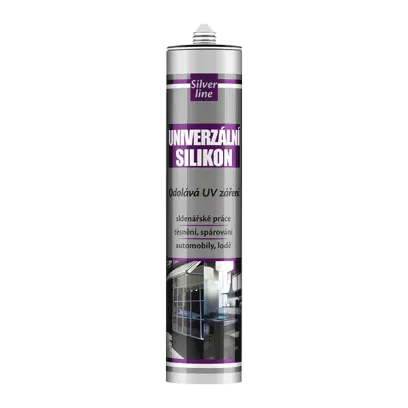 Univerzální silikon Silver Line 280 ml kartuše transparentní