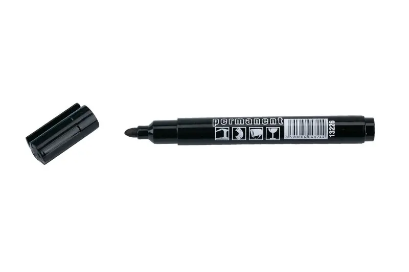 Značkovač permanentní (fix) černý 143mm Značkovač permanentní (fix) černý 143mm