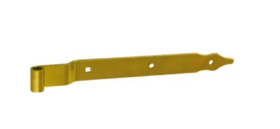 ZPK 300/10 Zalomený závěs ZNZ 300x11x30x3,0 žlutý zinek