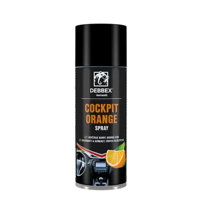 Cockpit spray 400 ml, pomeranč aerosolový sprej
