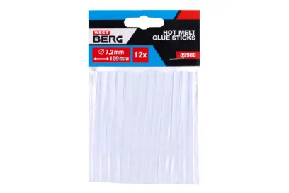 Tavná tyčinka WESTBERG 7.2x100mm 12ks čirá