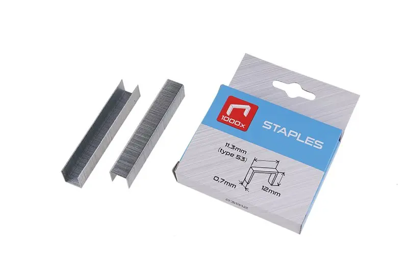 Spony typ 53/12mm 1000ks/box Spony typ 53/12mm 1000ks/box