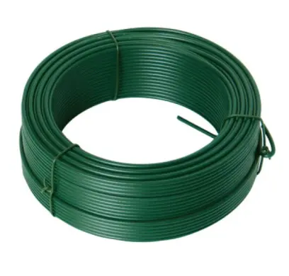 Napínací drát 3,4 mm x 52 m zelený PVC