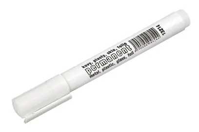 Značkovač permanentní (fix) bílý 143mm