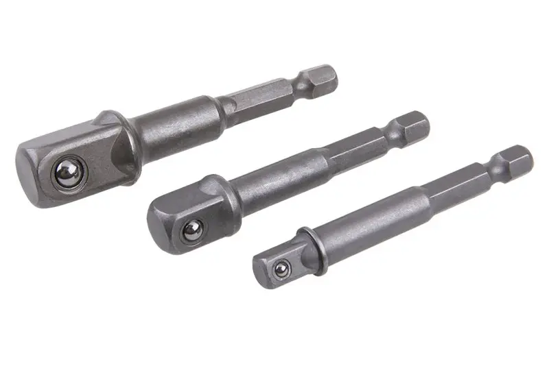Sada adaptérů do vrtačky 1/4", 3/8", 1/2" Sada adaptérů do vrtačky 1/4", 3/8", 1/2"