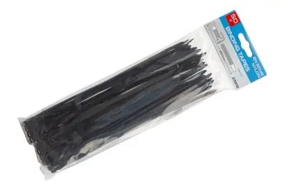 Pásky vázací WESTBERG 250x4.8mm 50ks černá