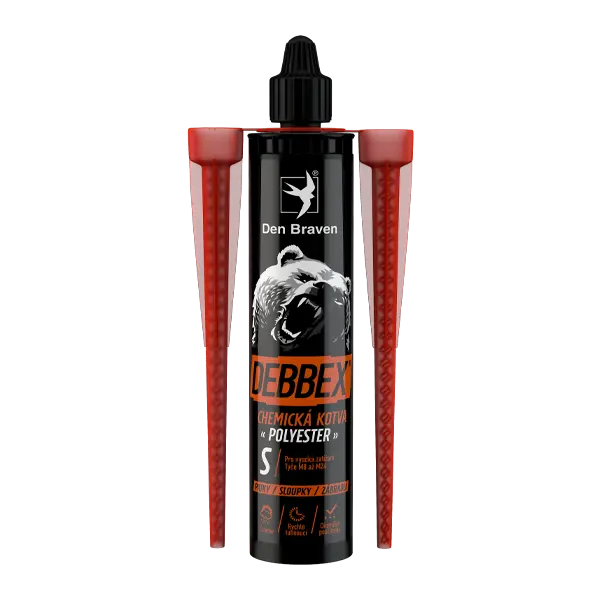 Chemická kotva POLYESTER S 300 ml kartuše šedá