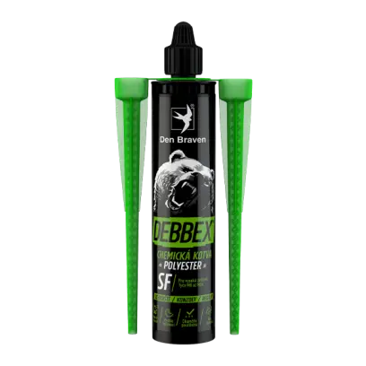Chemická kotva bez styrenu POLYESTER SF 300 ml kartuše šedá