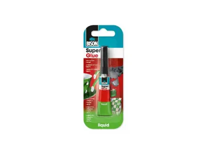 BISON SUPER GLUE LIQUID 3 g Jumbo Card